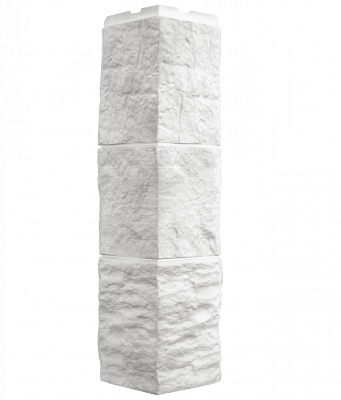 Угол наружный FineBer Блок, Молочно-белый купить в Москве