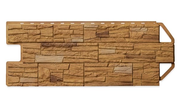 Фасадная панель Цокольный сайдинг Альта профиль Каньон Невада Комби купить в Москве