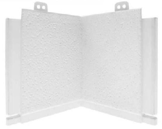 Угол добора Альта-профиль Альта Декор (отделочные элементы) Белоснежный купить в Москве