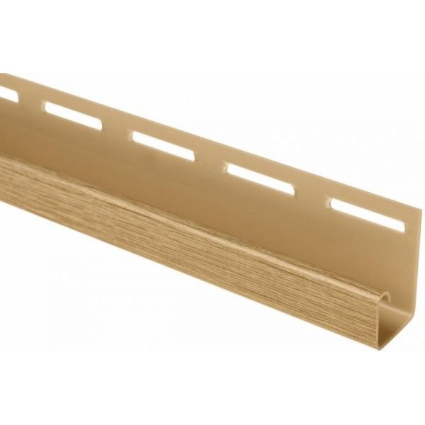 J-профиль Люкс Крашенный, К-15, ВН, Каштан купить в Москве