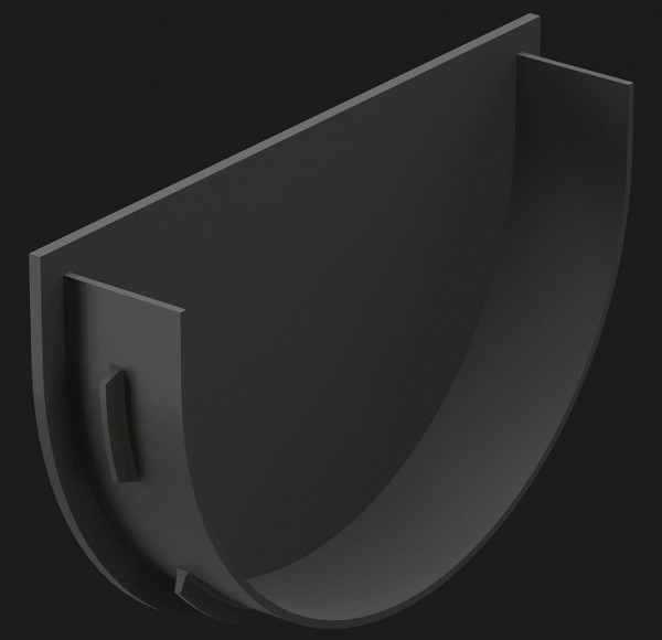 Заглушка воронки Docke Premium ПВХ - Графит купить в Москве