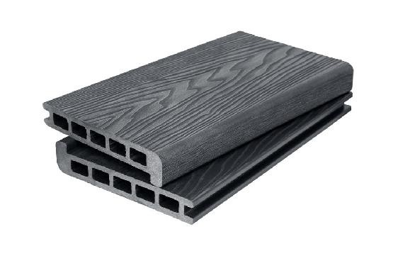 Ступень 3D GardenParkett фактура дерева Графит купить в Москве