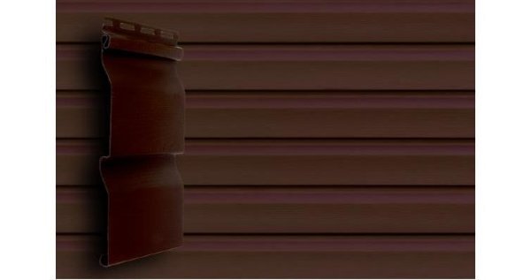 Акриловый сайдинг слим (AСA) 3,0 Grand Line D4 темный дуб купить в Москве