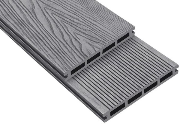 Террасная доска ДПК Outdoor 3D HAVANA/Вельвет серая купить в Москве