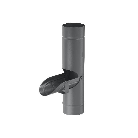 Водосток Aquasistem, Система 125/90 - Водосборник RR 23 Маренго matt купить в Москве