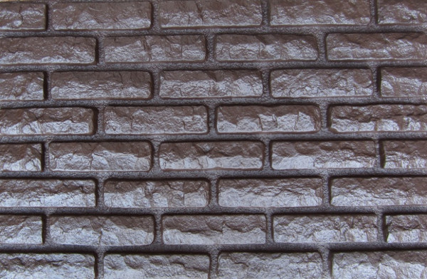 Фасадная панель Аэлит Кирпич Коричневый купить в Москве