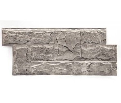 Фасадная панель T-Сайдинг-Гранит Леон ЭКО-2 Самшит купить в Москве