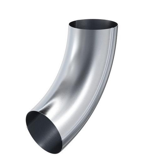 Водосток Aquasistem, Система 150/100 - Колено трубы оцинковка купить в Москве