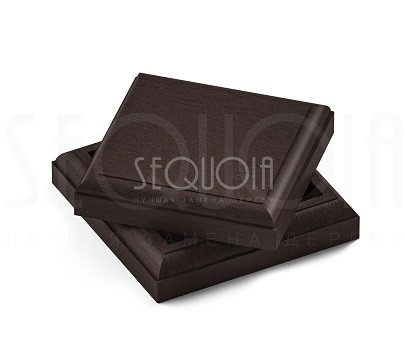 Комплект крышка/юбка для столба SEQUOIA BROWN купить в Москве