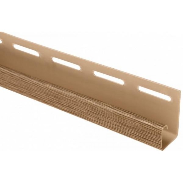 J-профиль Люкс Крашенный, К-15, ВН, Орех купить в Москве