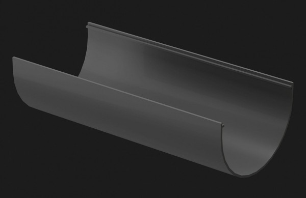 Желоб водосточный Docke Premium ПВХ - Графит купить в Москве