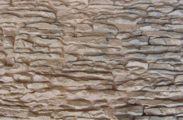 Фасадная панель Аэлит Пласт крупный Бежевый купить в Москве