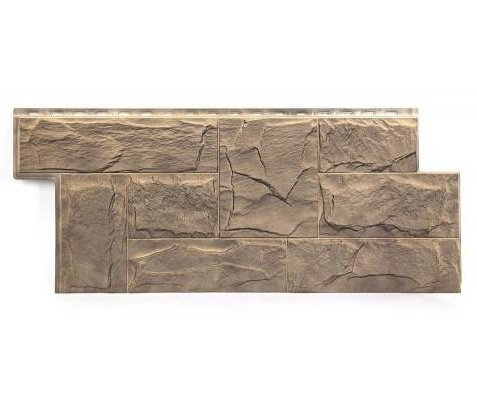 Фасадная панель T-Сайдинг-Гранит Леон ЭКО-2 Сосна купить в Москве