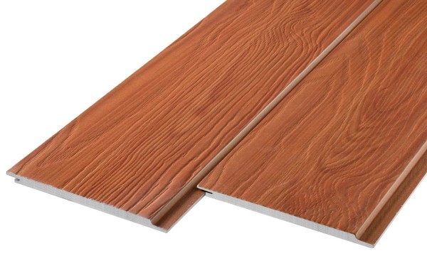 Фиброцементные панели FCSPRO Decor Wood Click Термо береза купить в Москве