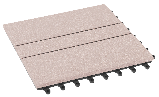 Модульный паркет ДПК GRINDERDECO Комфорт 1 Выбеленный дуб купить в Москве