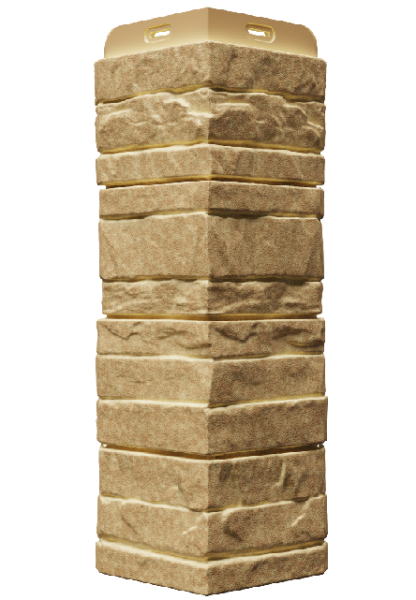 Угол для сайдинга Деке Rocky Арахис купить в Москве