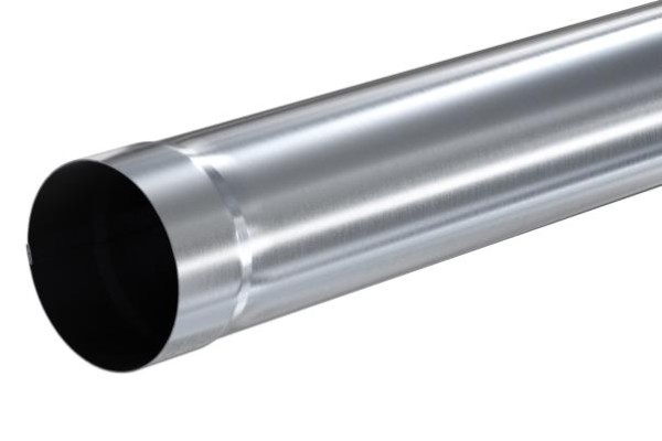 Водосток Aquasistem, Система 150/100 - Соединительная труба 1 метр оцинковка купить в Москве