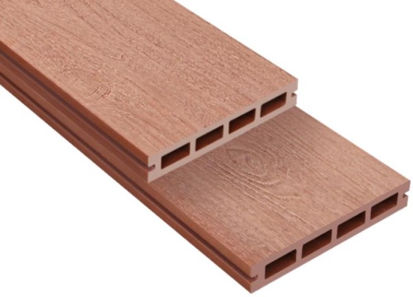 Террасная доска ДПК Outdoor 3D NEVADA/CALIFORNIA красное дерево купить в Москве