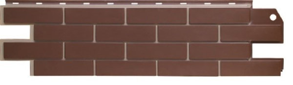 Фасадная панель SteinDorf Кирпич коричневый купить в Москве