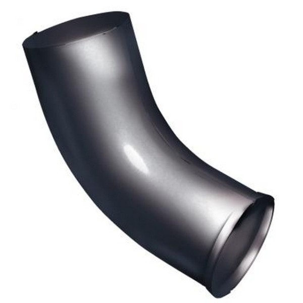 Водосток Grand Line 150x100 – Колено сливное RAL 7024 купить в Москве