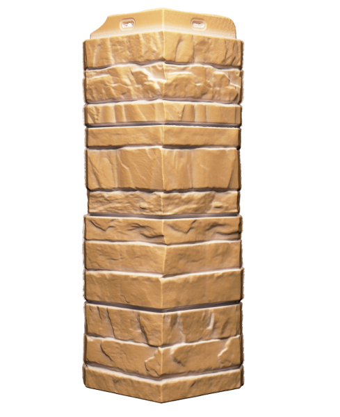 Угол для сайдинга Деке Rocky Пекан купить в Москве