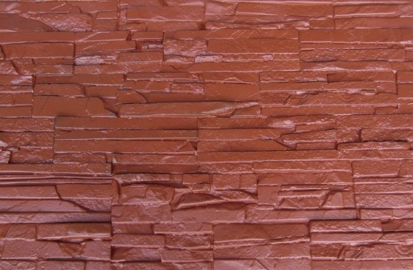 Фасадная панель Аэлит Пласт плоский Кирпичный купить в Москве