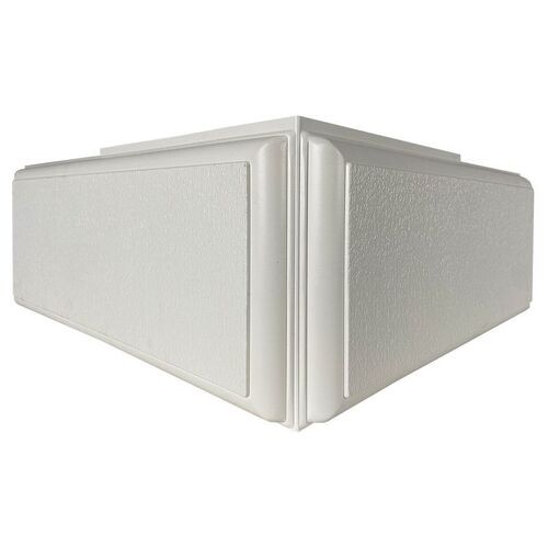 Угол Наружный к Фасадным Термопанелям Доломит Дагестанский Камень 400 мм Белый купить в Москве