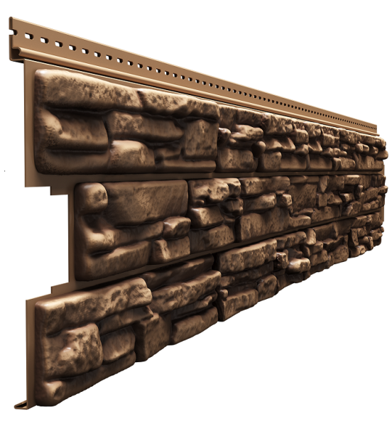 Сайдинг Виниловый Деке Rocky Кедровый орех купить в Москве