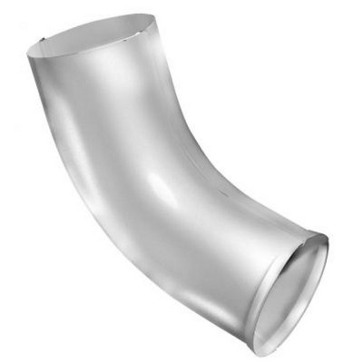 Водосток Grand Line 150x100 – Колено сливное RAL 9003