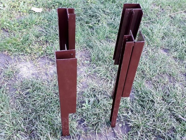 Угловой элемент металл, 90° для доски 225х30 мм Holzhof купить в Москве