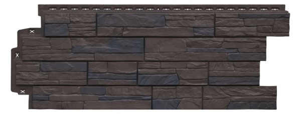 Фасадная панель Grand Line Сланец Элит Орех купить в Москве