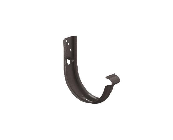 Водосток Aquasistem, Система 150/100 - Крюк универсальный с комплектом крепления RR 32 Тёмно-коричневый matt купить в Москве