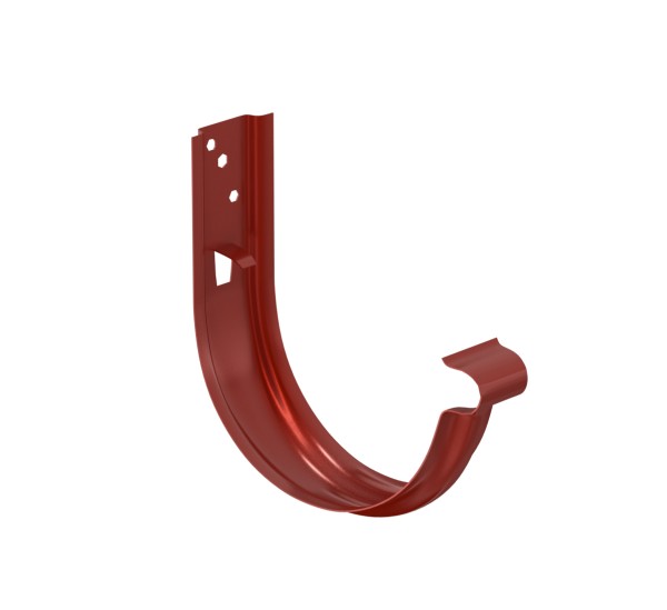 Водосток Aquasistem, система 125x90 - Крюк крепления желоба универсальный RR 29 Бургундский купить в Москве