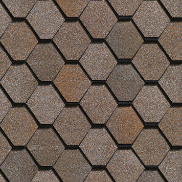 Двухслойная ламинированная черепица Shinglas, серия Вестерн – Клондайк