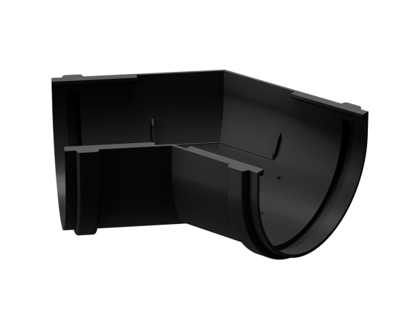 Угол желоба универсал 135˚ Docke Premium ПВХ - Карбон купить в Москве