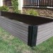 Доска  для грядок из ДПК NauticPrime 3D серый 300х30х2950 купить в Москве