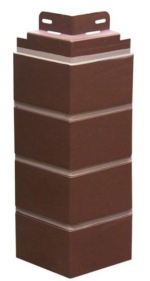 Угол к фасадной панели SteinDorf Кирпич коричневый купить в Москве