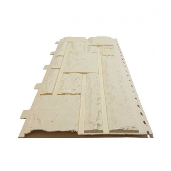 Фасадная панель Доломит, Стандарт, Слоновая кость купить в Москве