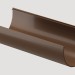 Желоб водосточный ПВХ Docke STANDART Светло-коричневый купить в Москве