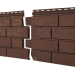 Фасадная панель Ю-пласт Стоун Хаус S-Lock Клинкер терракотовый купить в Москве