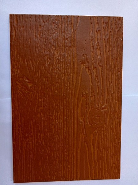 Фиброцементный сайдинг Latonit Красное дерево (RAL 8001/8008) купить в Москве