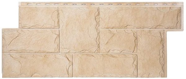 Фасадная панель T-Сайдинг-Гранит МАРСЕЛЬ Саяны купить в Москве