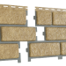 Фасадная панель Ю-Пласт Стоун Хаус Кирпич с декорированным швом Песочный купить в Москве
