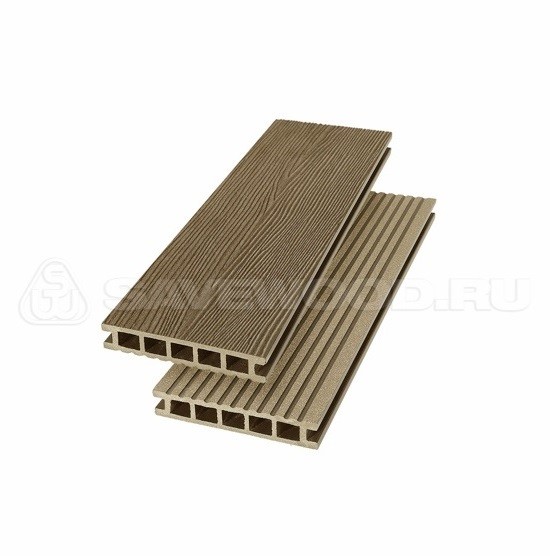 Террасная доска из ДПК SW Ornus радиальный распил тик купить в Москве