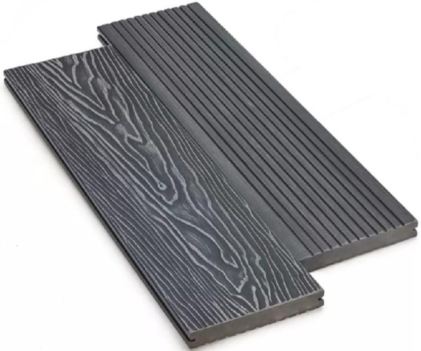 Террасная доска ДПК Deckart Monolit 3D Графит купить в Москве