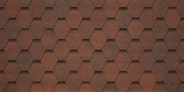 Гибкая черепица Tegola UNICA VENETO NOCCIOLA 418 купить в Москве