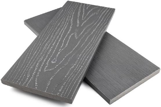 Заборная доска ДПК полнотелая NanoWood Серый купить в Москве