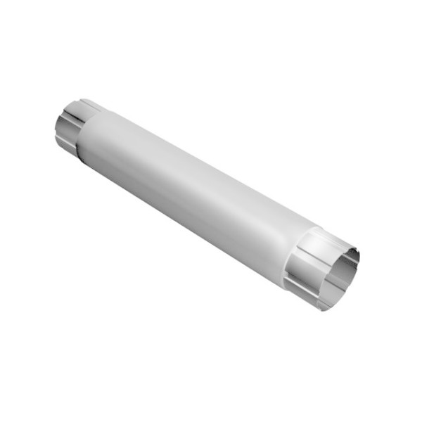 Водосток Grand Line 150x100 – Труба водосточная 1м RAL 9003 купить в Москве