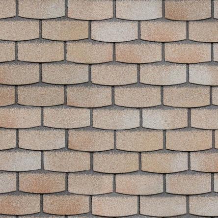 Фасадная плитка битумная, Технониколь HAUBERK камень Травертин 2.2 кв.м купить в Москве