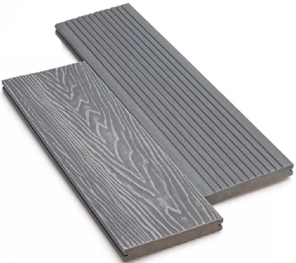 Террасная доска ДПК Deckart Monolit 3D Серый купить в Москве